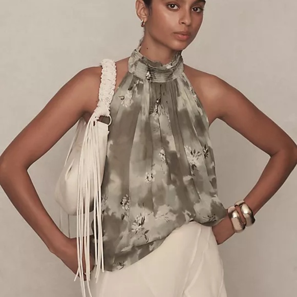 ANTHROPOLOGIE Tops - NWT By Anthropologie Halter Tank